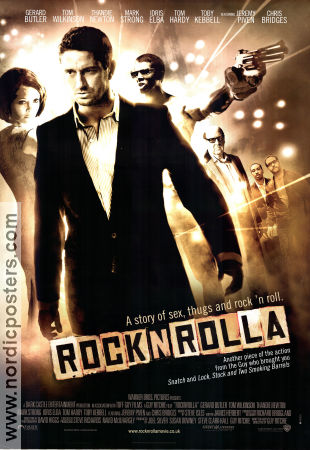 RocknRolla 2008 movie poster Gerard Butler Tom Wilkinson Idris Elba Guy Ritchie
