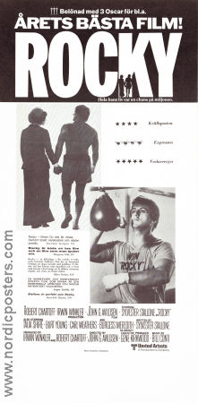 Rocky 1976 movie poster Sylvester Stallone Talia Shire Burt Young John G Avildsen Boxing