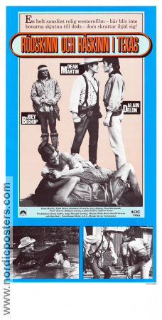 Texas Across the River 1966 movie poster Dean Martin Alain Delon Rosemary Forsyth Michael Gordon