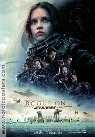 Rogue One A Star Wars Story 2014 poster Felicity Jones Diego Luna Alan Tudyk Gareth Edwards Hitta mer: Star Wars