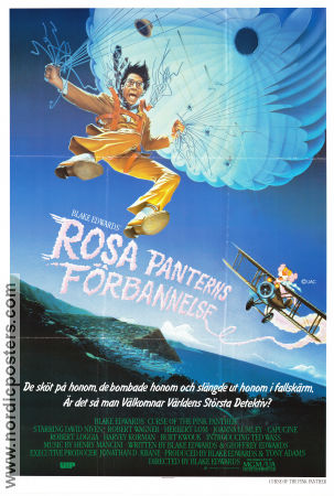 Rosa Panterns förbannelse 1983 poster David Niven Robert Wagner Herbert Lom Blake Edwards Hitta mer: Pink Panther Fallskärm