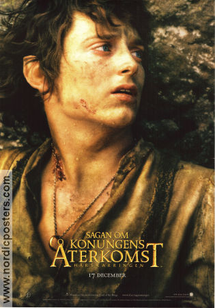 Sagan om konungens återkomst 2003 poster Elijah Wood Peter Jackson Hitta mer: Lord of the Rings