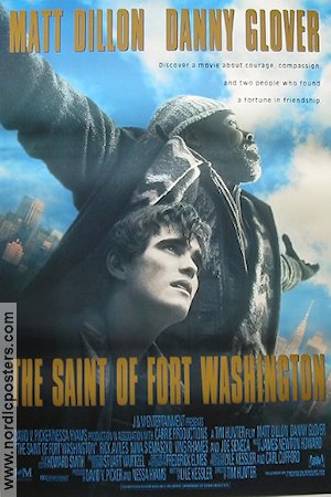 The Saint of Fort Washington 1993 poster Matt Dillon Danny Glover Rick Aviles Tim Hunter