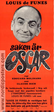Oscar 1967 movie poster Louis de Funes Edouard Molinaro