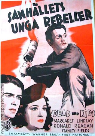 Hell´s Kitchen 1939 movie poster Margaret Lindsay Ronald Reagan