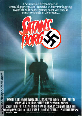 The Keep 1983 movie poster Scott Glenn Michael Mann Find more: Nazi