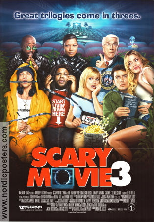 Scary Movie 3 2003 movie poster Anna Faris Charlie Sheen Regina Hall David Zucker