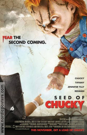 Seed of Chucky 2004 movie poster Brad Dourif Jennifer Tilly Don Mancini Find more: Chucky