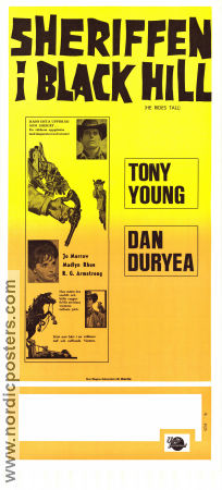 He Rides Tall 1964 movie poster Tony Young Dan Duryea Jo Morrow RG Springsteen