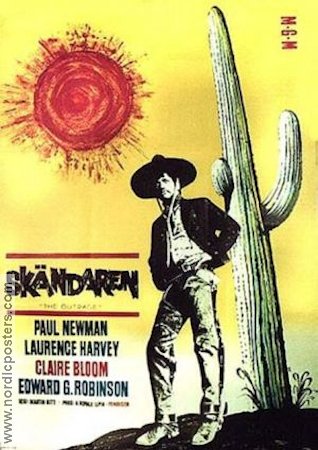 Skändaren 1964 poster Paul Newman