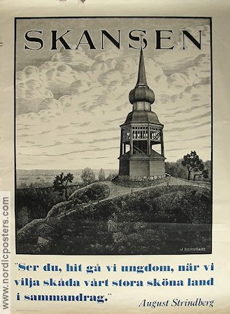 Skansen 1934 poster Find more: Stockholm