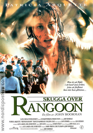 Skugga över Rangoon 1995 poster Patricia Arquette U Aung Ko Frances McDormand John Boorman
