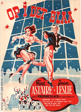 The Sky´s the Limit 1943 poster Fred Astaire Joan Leslie