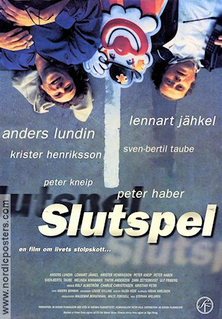 Slutspel 1997 poster Stephan Apelgren Anders Lundin Lennart Jähkel