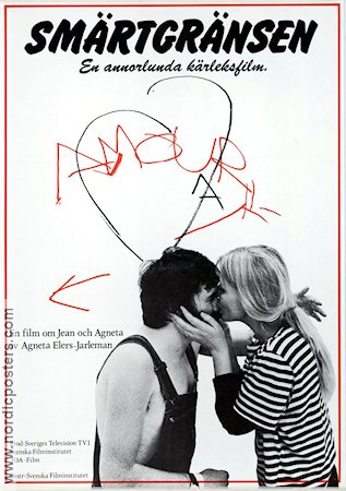Smärtgränsen 1983 movie poster Agneta Elers-Jarleman