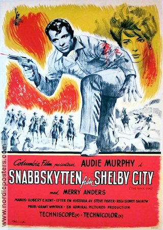 The Quick Gun 1963 movie poster Audie Murphy