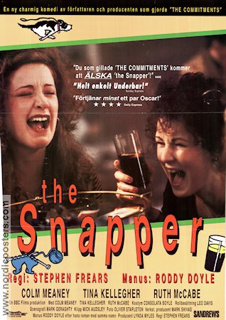 The Snapper 1993 poster Tina Kellegher Stephen Frears Från TV