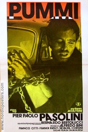 Accattone 1961 movie poster Pier Paolo Pasolini Poster from: Finland