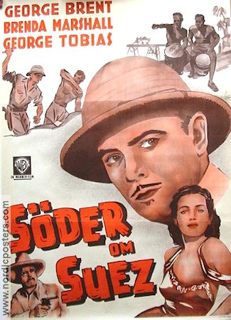 South of Suez 1941 movie poster George Brent Brenda Marshall