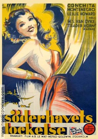Never the Twain Shall Meet 1931 movie poster Conchita Montenegro