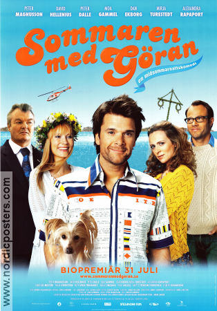 Sommaren med Göran 2009 movie poster Peter Magnusson David Hellenius Moa Gammel Staffan Lindberg