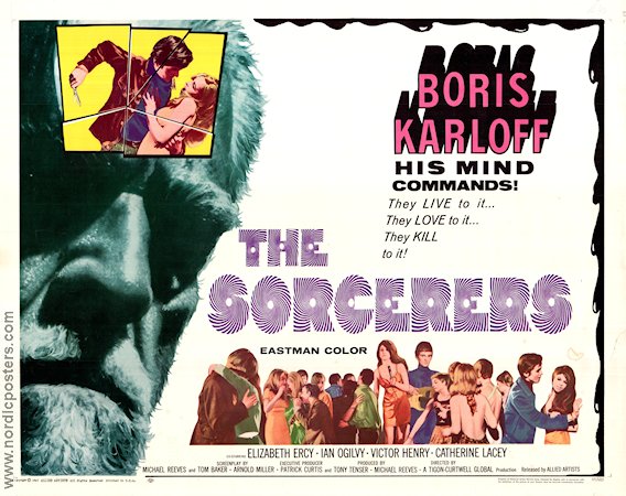 The Sorcerers 1967 movie poster Boris Karloff