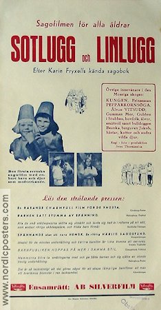 Sotlugg och linlugg 1948 movie poster Karin Fryxell