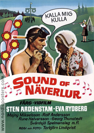 Sound of Näverlur 1971 movie poster Sten Ardenstam Eva Rydberg Mayny Mikaelsson Torbjörn Lindqvist