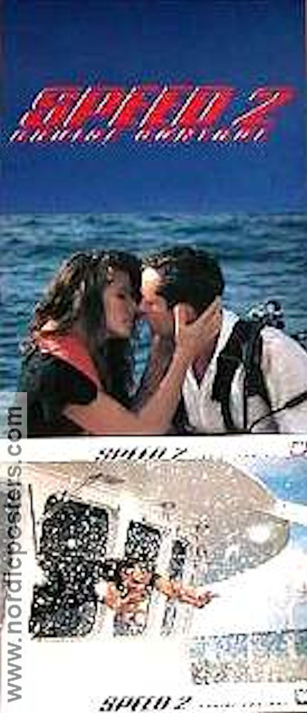 Speed 2: Cruise Control 1997 lobbykort Sandra Bullock Jason Patric Willem Dafoe Jan de Bont