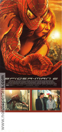 Spider-Man 2 2004 movie poster Tobey Maguire Kirsten Dunst Alfred Molina Sam Raimi Find more: Marvel From comics