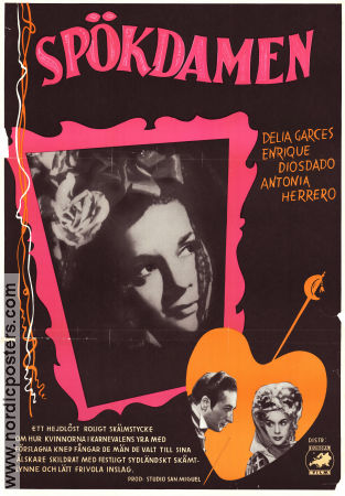 La dama duende 1945 movie poster Delia Garces Country: Argentina