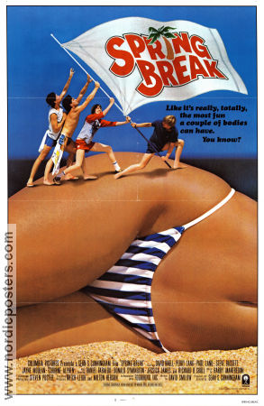 Spring Break 1983 movie poster David Knell Steve Bassett Perry Lang Sean S Cunningham School