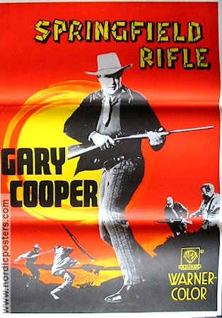 Springfield Rifle 1952 movie poster Gary Cooper