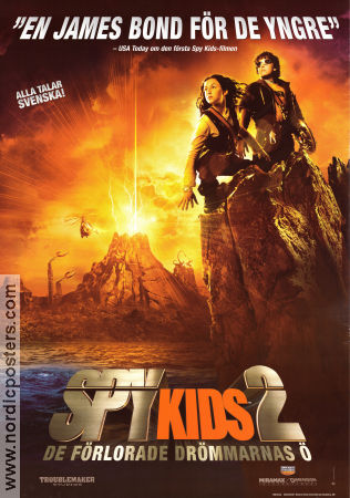 Spy Kids 2: Island of Lost Dreams 2002 movie poster Alexa PenaVega Daryl Sabara Antonio Banderas Robert Rodriguez Kids Agents
