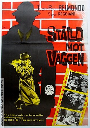 Le doulos 1963 movie poster Jean-Paul Belmondo Jean-Pierre Melville