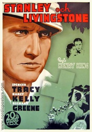 Stanley och Livingstone 1939 poster Spencer Tracy Nancy Kelly