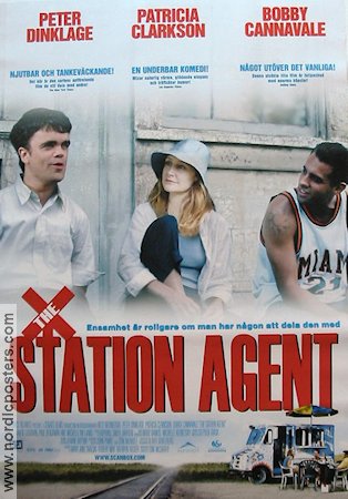 The Station Agent 2003 poster Peter Dinklage Patricia Clarkson
