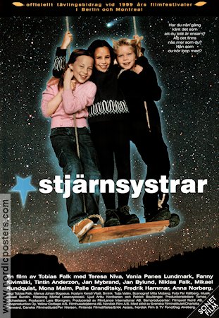 Stjärnsystrar 1999 movie poster Teresa Niva Vania Panes Lundmark Fanny Kivimäki Tobias Falk
