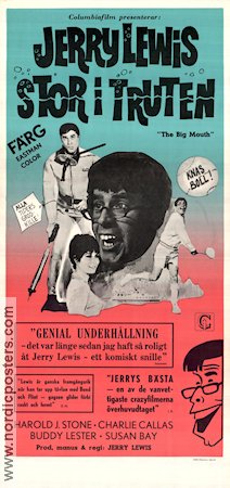 Stor i truten 1967 poster Harold J Stone Susan Bay Nimoy Jerry Lewis Agenter