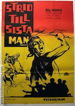 Tonka 1959 movie poster Sal Mineo