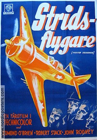 Stridsflygare 1948 poster Edmond O´Brien Flyg