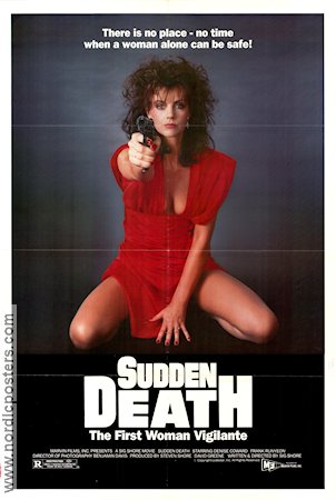 Sudden Death 1985 movie poster Denise Coward