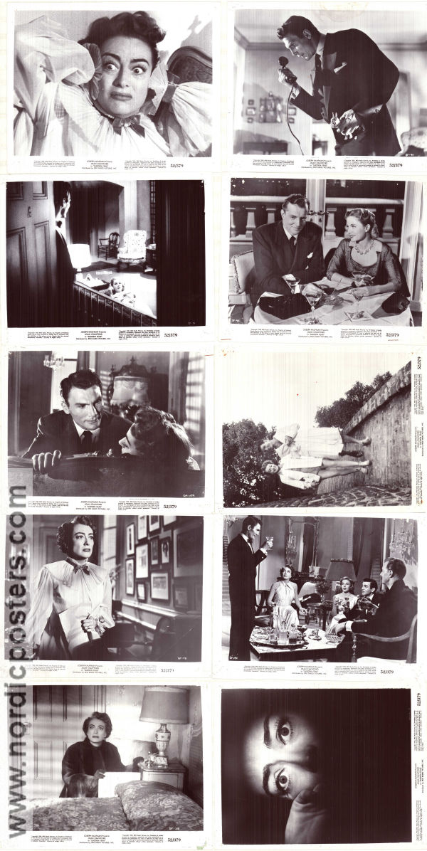 Sudden Fear 1952 photos Joan Crawford Jack Palance Gloria Grahame David Miller Film Noir
