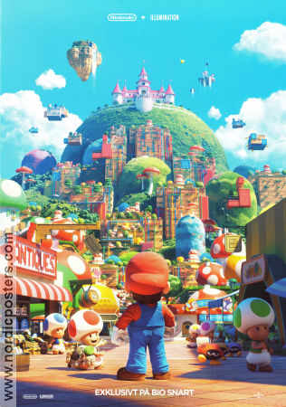 The Super Mario Bros Movie 2023 poster Chris Pratt Aaron Horvath Animerat Hitta mer: Nintendo