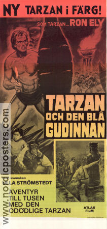 Tarzan´s Jungle Rebellion 1967 movie poster Ron Ely Ulla Strömstedt William Witney Find more: Tarzan Adventure and matine