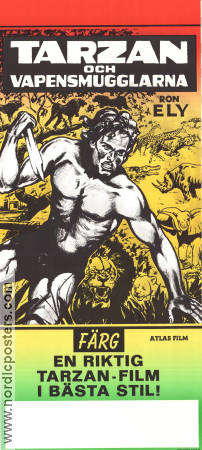 Tarzan och vapensmugglarna 1971 poster Ron Ely Edward Binns Frank Biro Alex Nicol Hitta mer: Tarzan