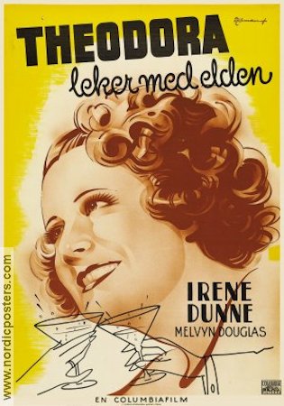 Theodora Goes Wild 1936 movie poster Irene Dunne