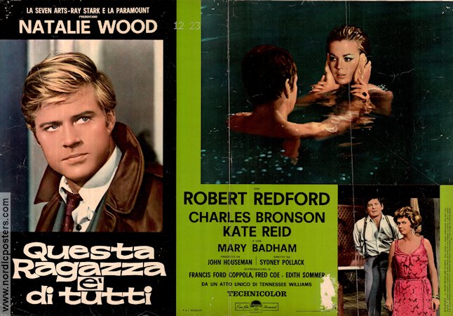 This Property is Condemned 1966 movie poster Robert Redford Natalie Wood Sydney Pollack
