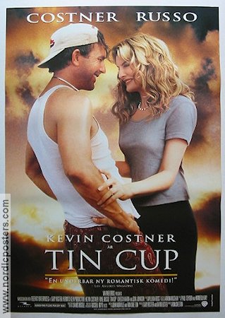 Tin Cup 1996 poster Kevin Costner Rene Russo Don Johnson Ron Shelton Golf