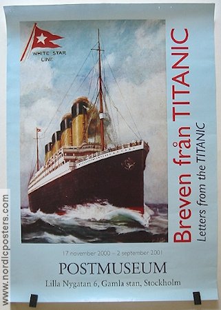 Breven från Titanic 2000 poster Ships and navy
